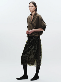 Zyon Mesh Sequin Skirt