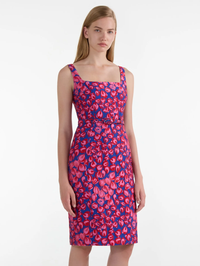 Bora Dress in Azure Flamingo by SALONI - View 4