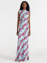 Fleur Dress in Bellis Stripe by SALONI-BELLIS STRIPE-AMY Atelier