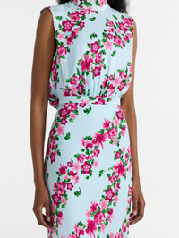 Fleur Dress in Bellis Stripe by SALONI - View 3