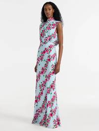 Fleur Dress in Bellis Stripe by SALONI - View 4