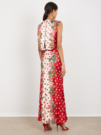 Gwen Dress in Plumeria Rouge by SALONI - View 2
