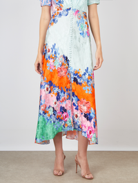 SALONI Lea Long Dress in Papaver Cascade in PAPAVER CASCADE – Image 4