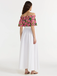 Tess Top in Pivoines Stripe by SALONI - View 6