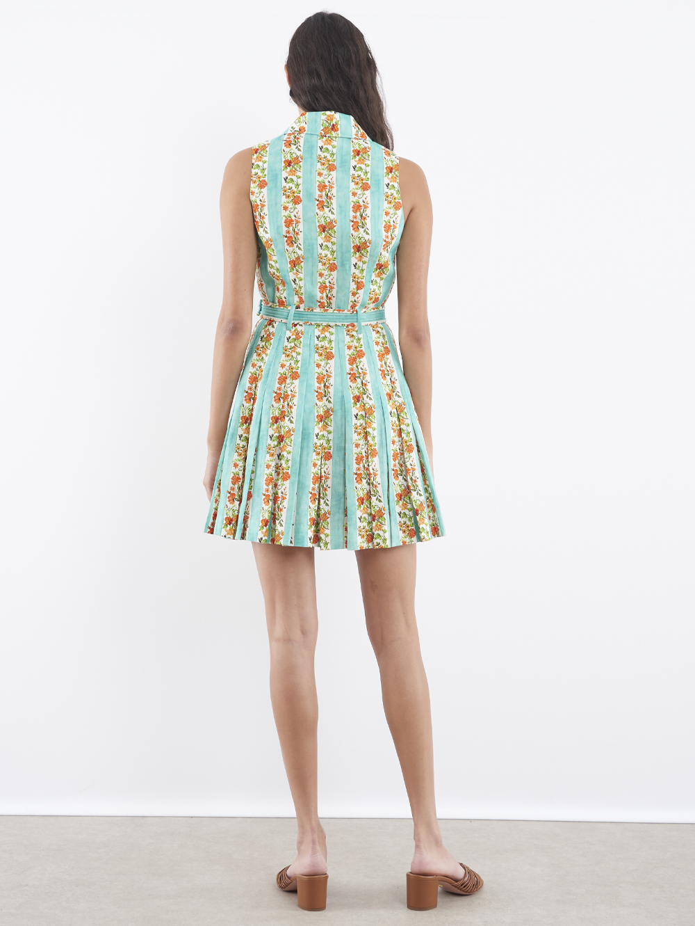 Livi Short Dress in Wildacre Sea