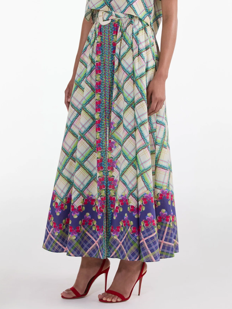 Judi Skirt in Quail Check