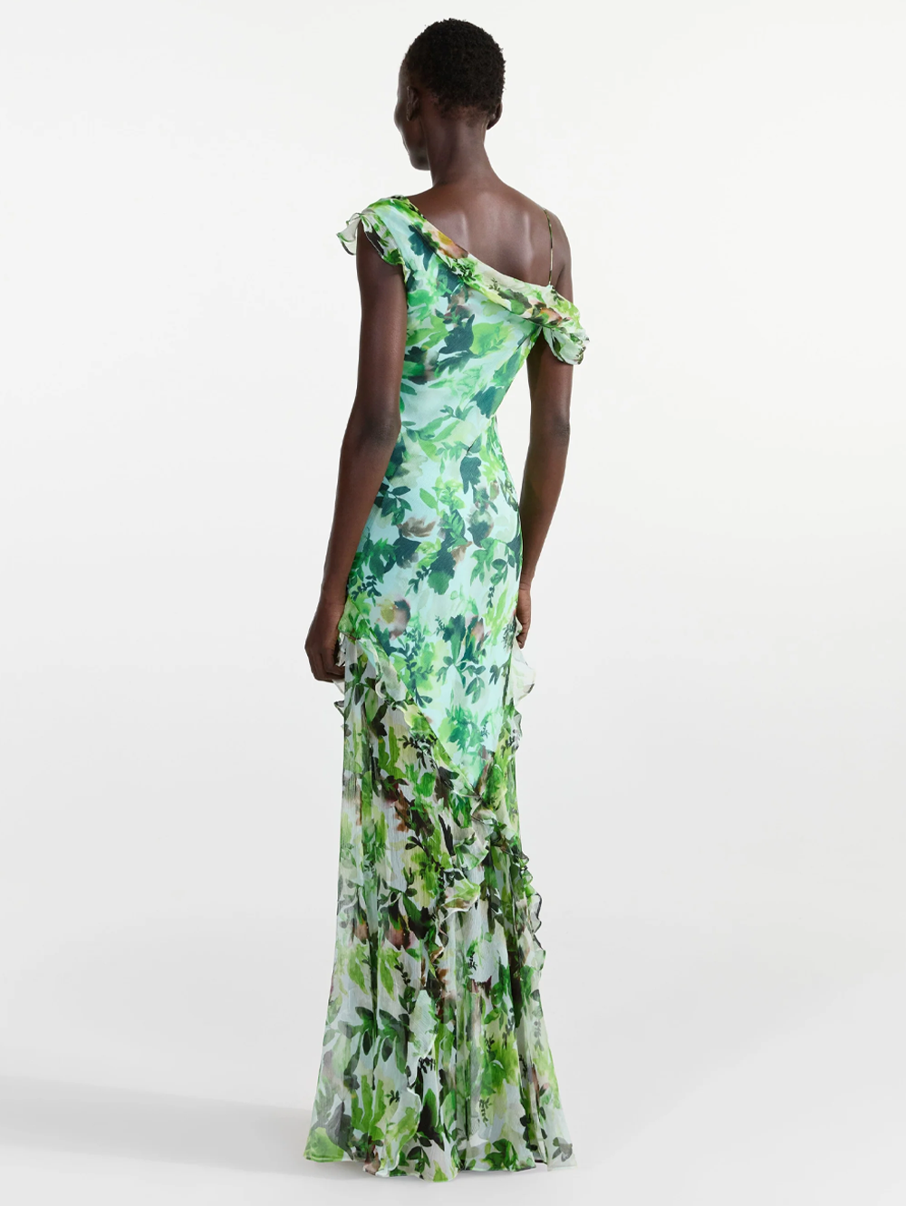 Seema Dress in Watercolour Garden