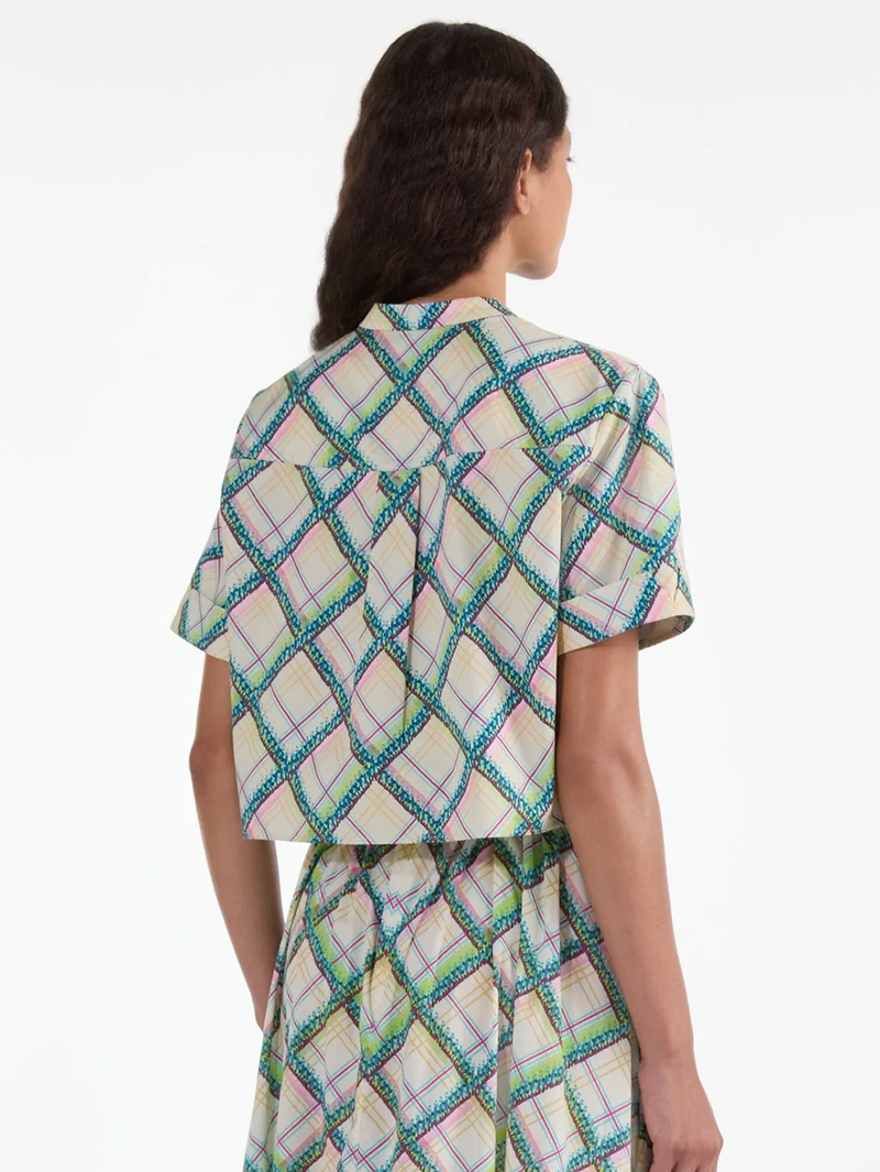 Jude B Shirt in Compass Check