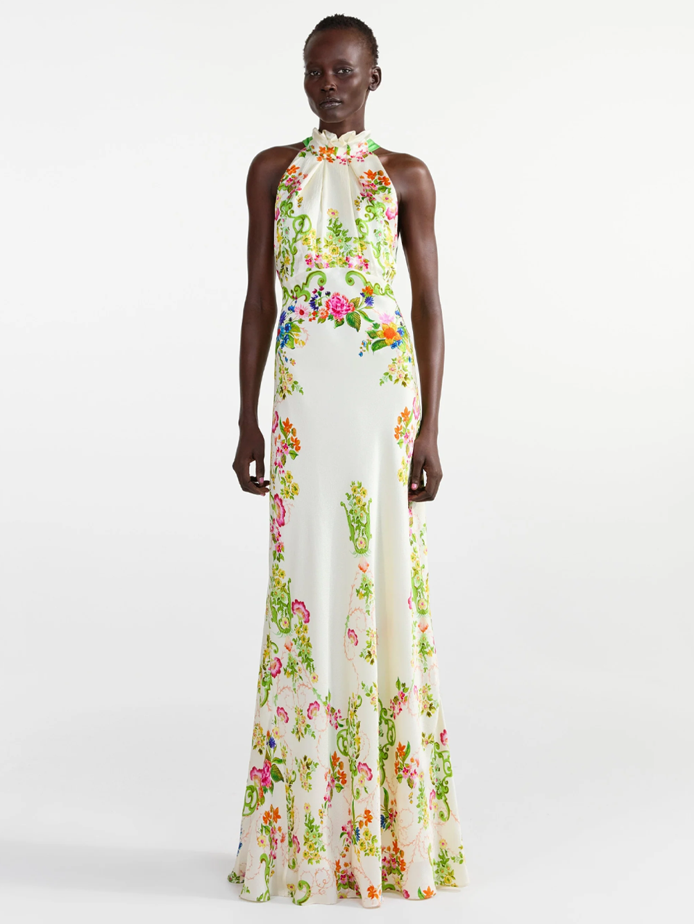 Michelle Dress in Nerine Trellis