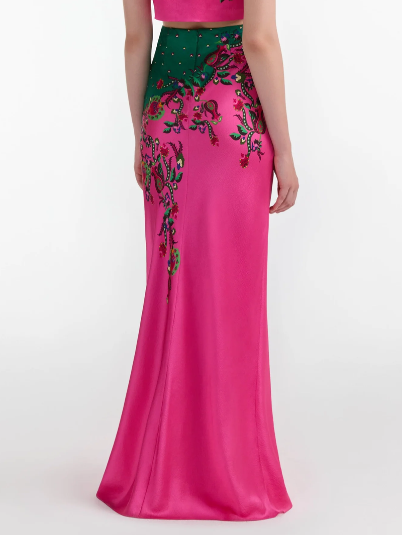 Carine Long Skirt in Budapest Meadow