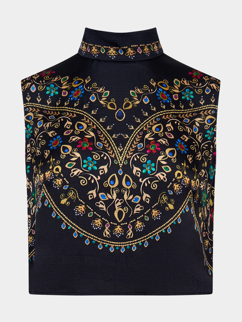 Ren Top in Pendant Border