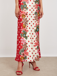 Gwen Dress in Plumeria Rouge