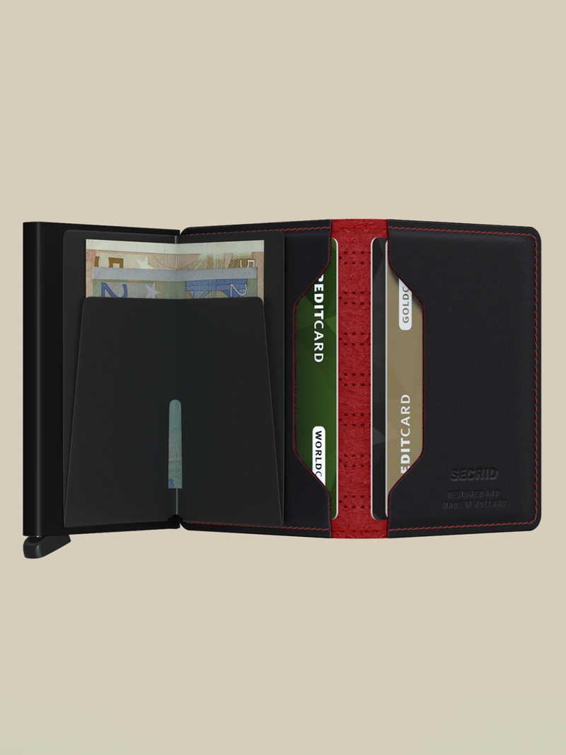 Slimwallet Fuel Black Red