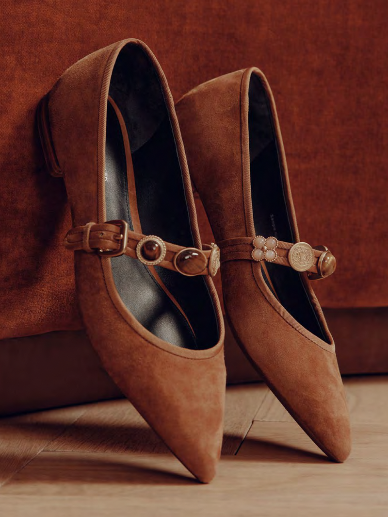 Selene Embellished Flat