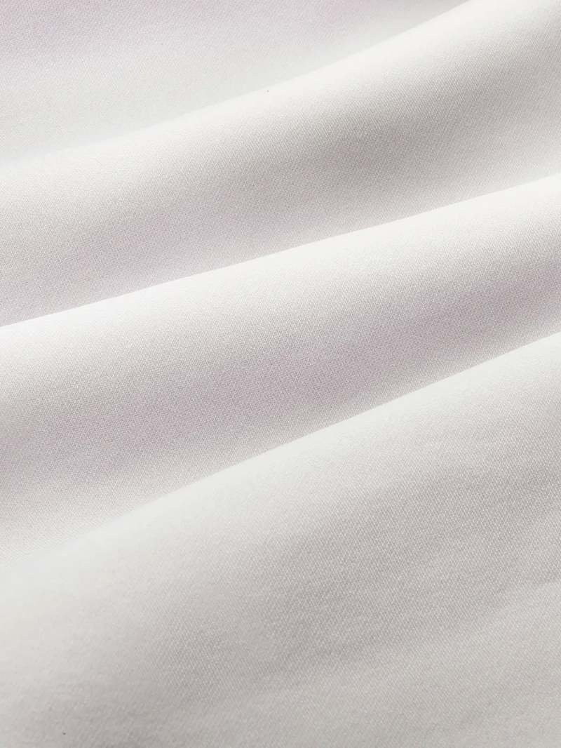 Leeward Short Sleeve Shirt in White Solid