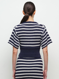 Aggie Boucle Tee by SIMKHAI - View 3