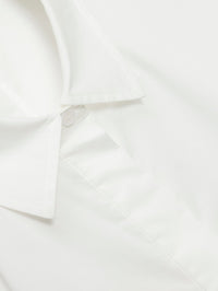 SIMKHAI BLAIR SHORT SLEEVE SHIRT IN WHITE - 6