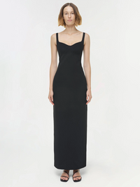 Cabot Sculpted Maxi Dress by SIMKHAI - View 5