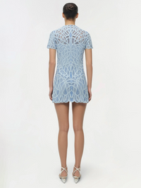 Desiree Macrame Mini Dress by SIMKHAI - View 2