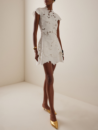 Holloway Embroidered Mini Dress by SIMKHAI - View 2