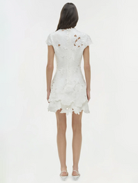 Holloway Embroidered Mini Dress by SIMKHAI - View 3