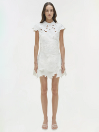 Holloway Embroidered Mini Dress by SIMKHAI - View 6