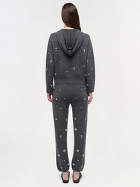 Kandace Embellished Cashmere Jogger by SIMKHAI - View 4