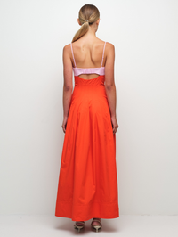 Maddy Cotton Midi Dress by SIMKHAI - View 2