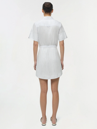 Marcy Cotton Mini Shirt Dress by SIMKHAI - View 2