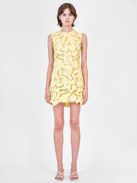 Micki Sleeveless Mini Dress by SIMKHAI-BUTTERCREAM MULTI-AMY Atelier