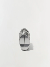 Reya Silver-Tone Metal Clutch by SIMKHAI - View 4