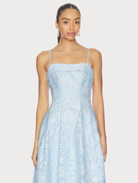 Valeria Jacquard Midi Dress by SIMKHAI - View 3