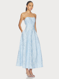 Valeria Jacquard Midi Dress by SIMKHAI - View 5