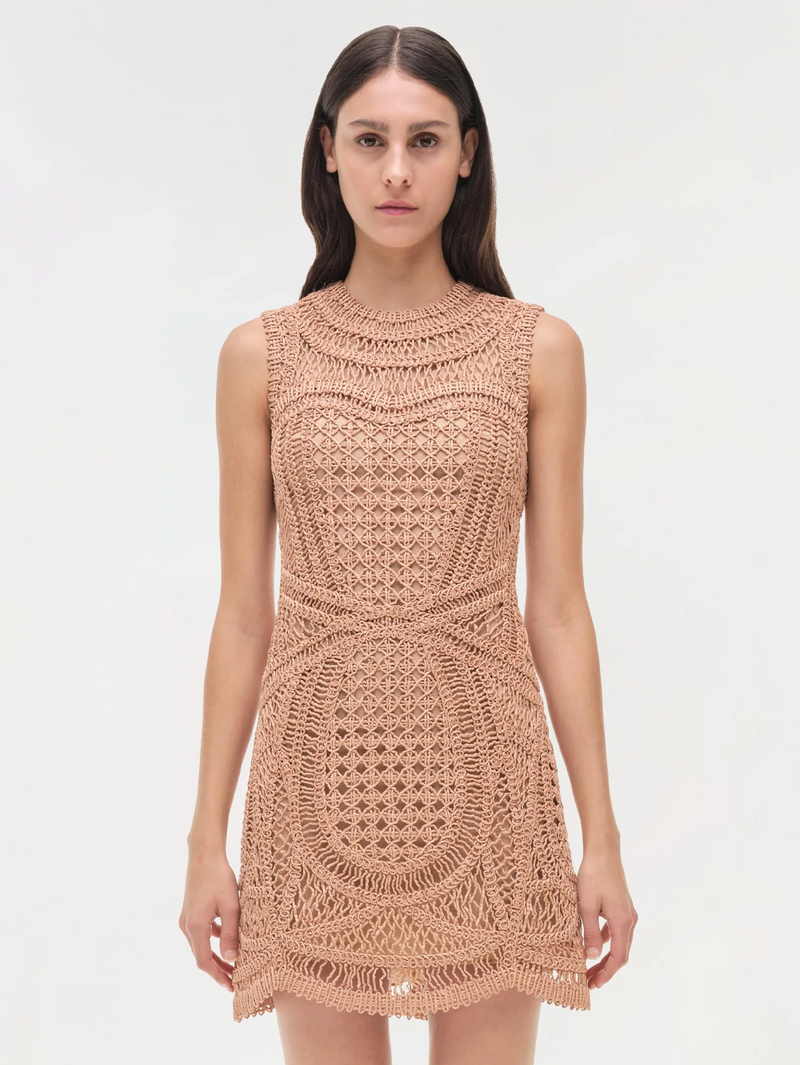 Coen Raffia Dress