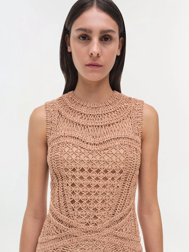 Coen Raffia Dress