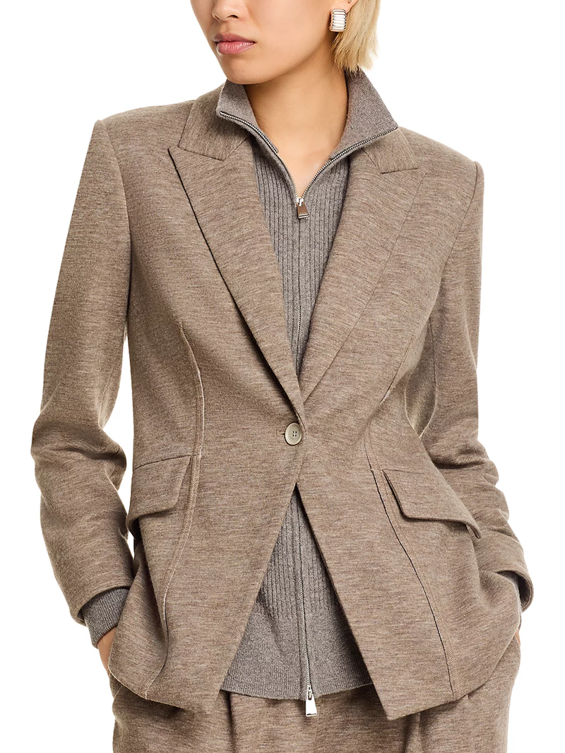Auden Knit Combo Blazer