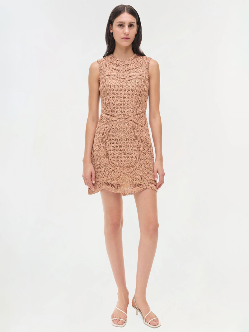 Coen Raffia Dress
