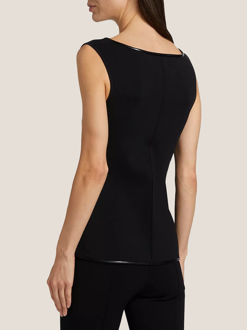 Ren Sleeveless Zipper Top