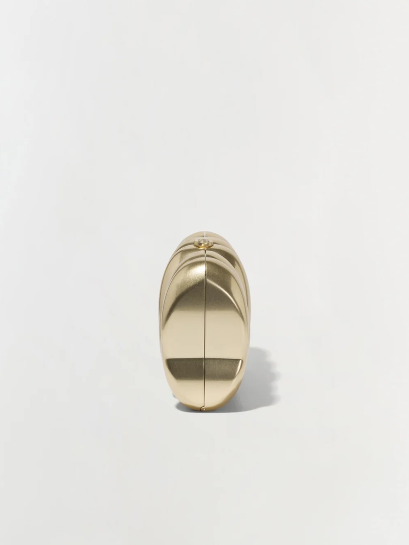 Reya Gold-Tone Metal Clutch