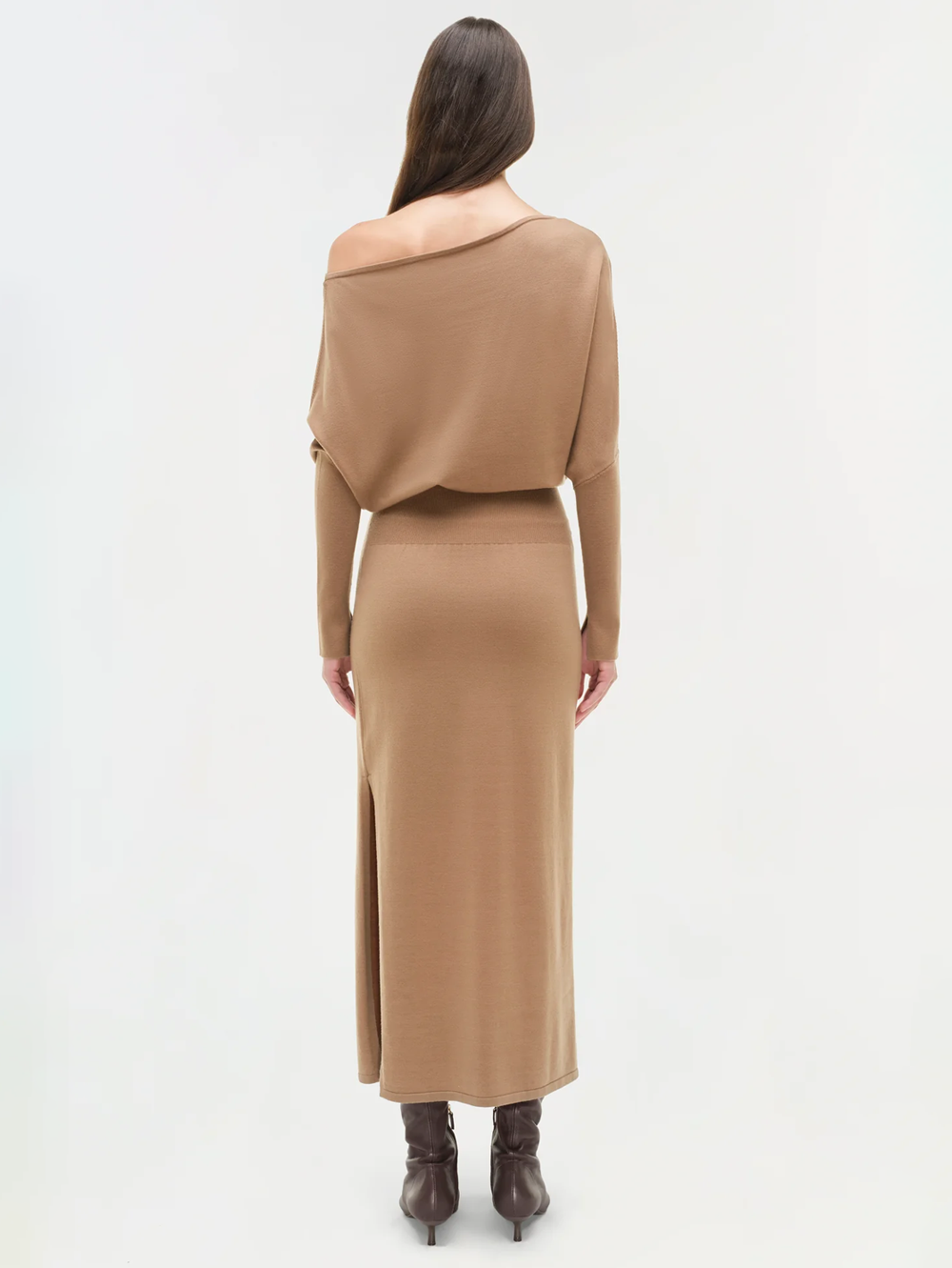 Janese Off Shoulder Midi Dress