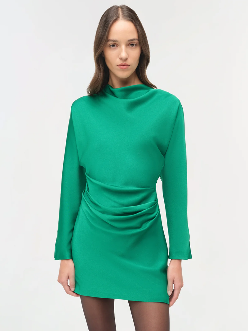 Harpor Satin Mini Dress