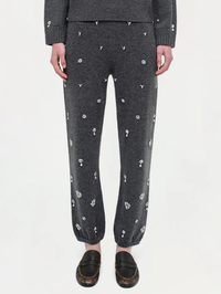 Kandace Embellished Cashmere Jogger