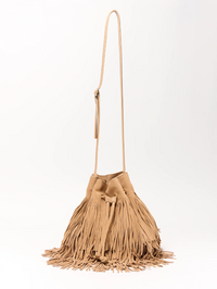 Marena Suede Fringe Crossbody