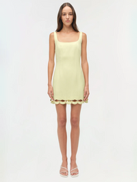 Lindley Studded Linen Midi Dress