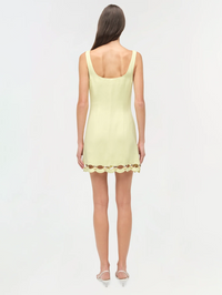 Lindley Studded Linen Midi Dress