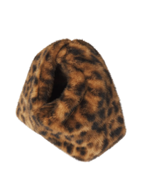 Simone Leopard Faux Fur Bag