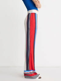 Graphic Red Fluid Pant by SMYTHE - View 3