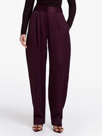 Raisin Tapered Pleated Pant by SMYTHE-RAISIN-AMY Atelier