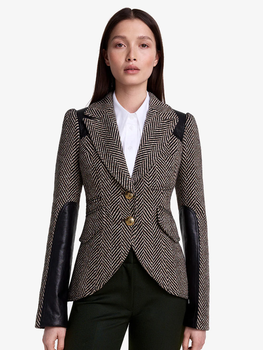 Saddle-Patch Equestrian Blazer
