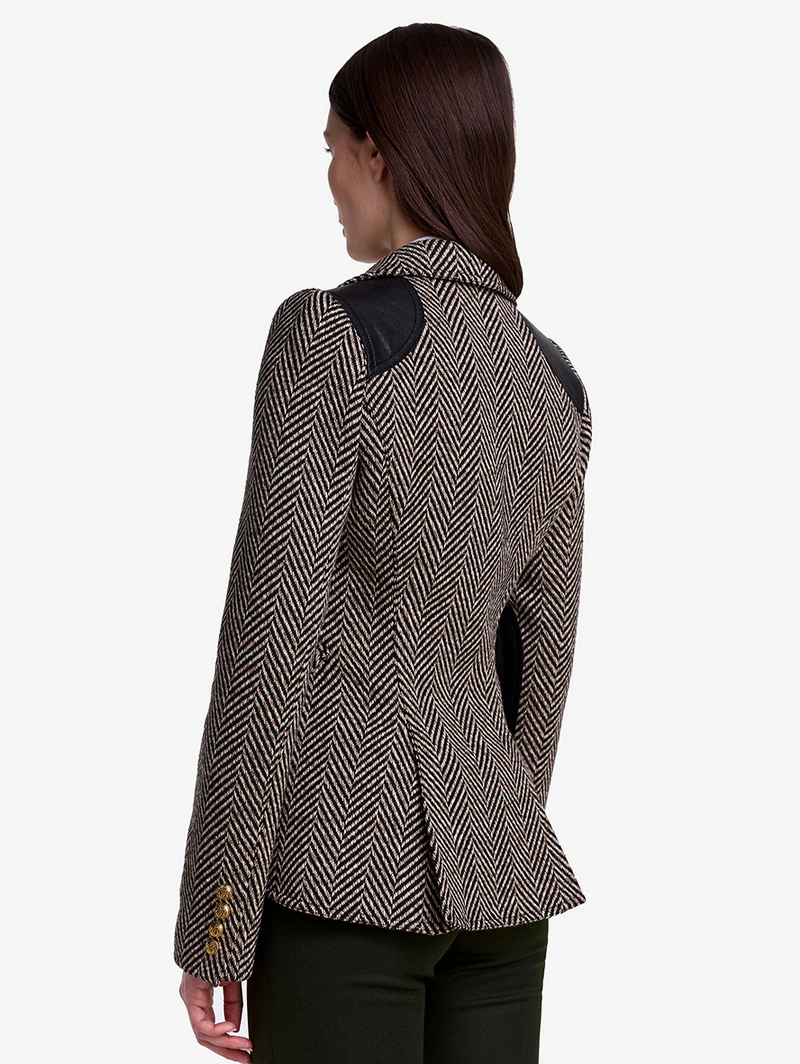 Saddle-Patch Equestrian Blazer